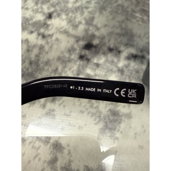 Christian Dior CD Diamond S61 Black Rectangular Sunglasses With Case Lens - Picture 8 of 15